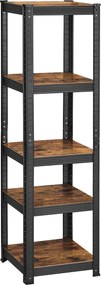 Μεταλλική Ραφιέρα Δαπέδου 5 Θέσεων (37x37x150) Songmics GLR037B01