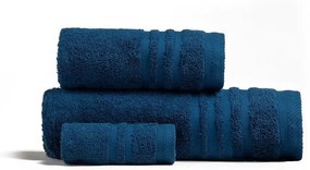 Πετσέτα Premio Dark Blue Melinen Χεριών 30x50cm 100% Cotton Foam