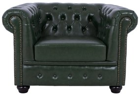 ΠΟΛΥΘΡΟΝΑ T.CHESTERFIELD POLINA  PU ΚΥΠΑΡΙΣΣΙ 106x87x70Y εκ.