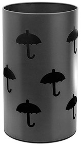 Ομπρελοθήκη 21-403 25x44cm Matte Black Pam&amp;Co Stainless Steel