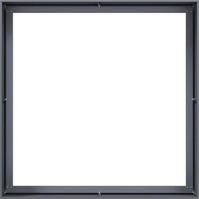 vidaXL Ζαρντινιέρα Ανθρακί 100x100x40 εκ. από Χάλυβα