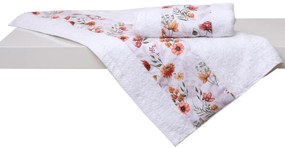 Πετσέτες Μπάνιου (Σετ 2τμχ) Viopros Άνοιξη 480gsm Λευκό ΣΥΣΚΕΥΑΣΙΑ ΚΟΥΤΙ