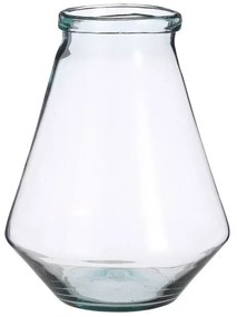 Supergreens Βάζο Γυάλινο Διάφανο 23,5x23,5x30 εκ.