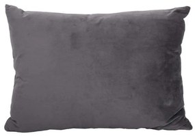 Μαξιλάρι Διακοσμητικό Βελούδινο Taylor 383-92-014 35x50cm Grey 35X50 Ύφασμα