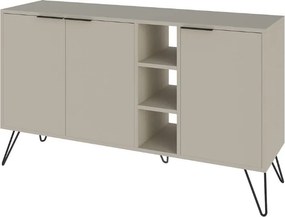 Μπουφές Clara Megapap χρώμα sandstone 142x35,6x83εκ.