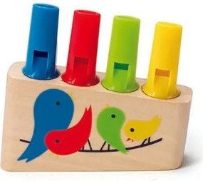 Ξύλινη Πυραμίδα Με Κύβους Early Explorer Hape