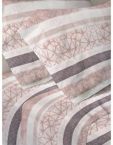 Παπλωματοθήκη Menta Εμπριμέ 060 Pink Υπέρδιπλη (230x250)