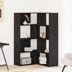 vidaXL Γωνιακό Ντουλάπι Μαύρη Δρυς 140x30x140 εκ Επεξεργασμένο Ξύλο