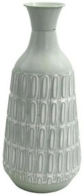 Βάζο 168-125-036 21x46cm Mint-White Metal