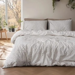 Beauty Home Σετ σεντόνια King size Iris Art 12260 270x260 Μπεζ