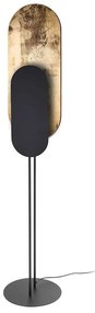 Φωτιστικό Δαπέδου Wheel Lux 7646 35x163cm 1xGX53 8W Black-Gold Nowodvorski