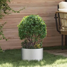 vidaXL 5 γλάστρες κήπου 30x30x20 εκ γαλβανισμένο ατσάλι