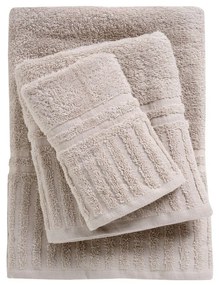 Πετσέτες Best 0747 (Σετ 3τμχ) Light Grey Das Home Towels Set 70x140cm 100% Βαμβάκι