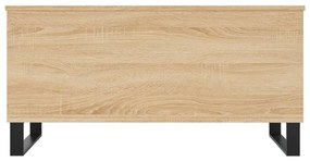 vidaXL Τραπεζάκι Σαλονιού Sonoma Δρυς 90x44,5x45εκ. Επεξεργασμένο Ξύλο
