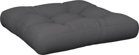 vidaXL Μαξιλάρι Παλέτας Ανθρακί 60 x 61,50 x 12 εκ. Υφασμάτινο