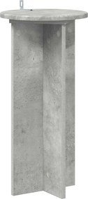 vidaXL Βάση φυτών 2 τεμ. Γκρι Σκυροδέματος 29,5 x 29,5 x 60 εκ.
