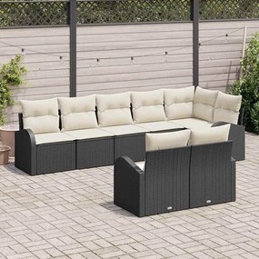 vidaXL Σετ Καναπέ Κήπου 8 pcs συνθετικό ρατάν
