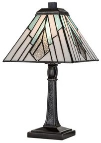 Επιτραπέζιο Φωτιστικό 1xE27 Μπρονζέ Tiffany Φ20cm Alderley TF-ALDERLEY-TL-M Elstead Lighting TF-ALDERLEY-TL-M Μπρονζέ