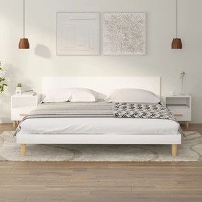 vidaXL Κομοδίνα 2 τεμ. Λευκά 40 x 35 x 47 εκ.