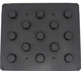 Tartlet Mould - Waved  - 48/36 mm - 13 pieces