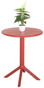 Τραπέζι Κήπου Terrin HM6124.16 Φ61x77cm Red