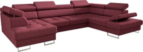 Γωνιακός καναπές Gelito Max II-Kokkino-Δεξιά
