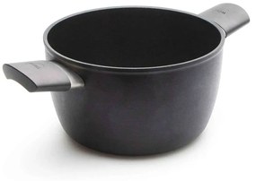 Κατσαρόλα Αντικολλητική 120ELI 20cm 2,2lt Black Woll 20cm Aluminium