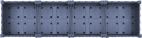 vidaXL Ζαρντινιέρα 160 x 40 x 23 εκ. από Πολυπροπυλένιο