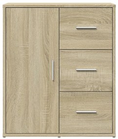 vidaXL Βοηθητικά Ντουλάπια 2 τεμ. Sonoma Δρυς 60x31x70 εκ. Επεξ. Ξύλο