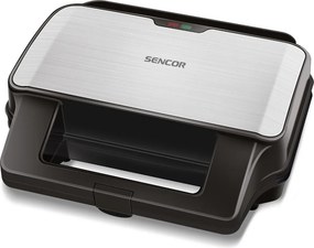 Τοστιέρα Sencor SSM 9940SS με 4 Αποσπώμενες Πλάκες CoolTouch Ασημί