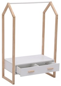 ΚΡΕΜΑΣΤΡΑ ΜΕ ΣΥΡΤΑΡΙ ΠΑΙΔΙΚH PEPE HM2492.03 ΜΕΛΑΜΙΝΗ-ΞΥΛΟ ΠΕΥΚΟΥ 80x40x125Υεκ (1 Τεμμάχια)