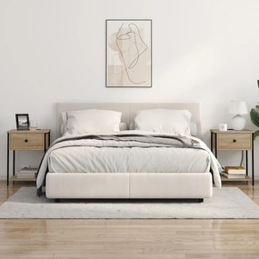 vidaXL Κομοδίνο Sonoma Δρυς 42 x 41 x 56 εκ. Επεξεργασμένο ξύλο