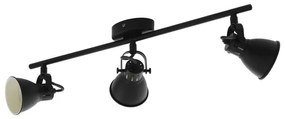 Φωτιστικό Οροφής Spot Seras 2 98399 Black Eglo Metal