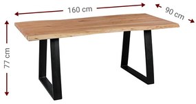Τραπέζι Rama-160 x 90 x 77