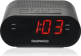 Ρολόι-Ραδιόφωνο Daewoo DW1218 Μαύρο