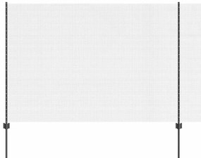 vidaXL Σετ Φράχτη Γκρι 150x2500 εκ. Γαλβανισμένος χάλυβας