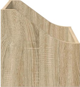 vidaXL Κουτί LP Sonoma Δρυς 37 x 33 x 32 εκ. Επεξεργασμένο Ξύλο