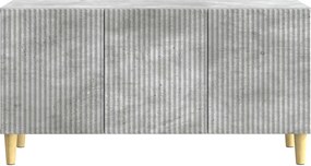 VidaXL Ντουλάπι TV 99 x 34,5 x 50 εκ. Γκρι Σκυροδέματος