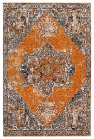 Χαλί (200x300) Βιοκαρπέτ Naf Naf Amaro S373B Brown/Multi Grey