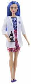 Κούκλα Barbie Επιστήμονας HCN11 White-Multi Mattel