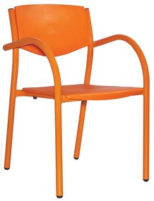 Orlando Orange Armchair  metax-04-34-800 διάστ.59.0000 x 55.0000 x 79.0000