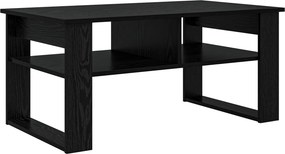 vidaXL Τραπεζάκι σαλονιού Μαύρη Οξυά 96 x 54 x 44 εκ