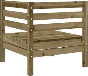 vidaXL Corner Sofa 2 τμχ. Treated pinewood under high pressure
