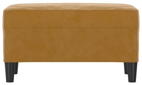 vidaXL Πάγκος Καφέ 70 x 35 x 41 εκ. Βελούδινος