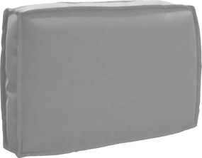 vidaXL Μαξιλάρι Γκρι 60 x 40 x 12 cm Ύφασμα Όξφορντ