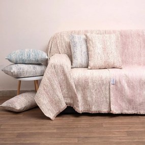 Ριχτάρι 1452 Blush Pink Anna Riska Πολυθρόνα 180x150cm Chenille