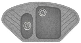 Sanitec Classic 302 Granite Grey Νεροχύτης
