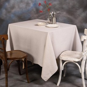 Τραπεζομάντηλο Luise Light Grey Melinen 150X150 100% Cotton
