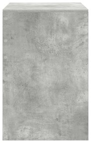 vidaXL Γραφείο Γραφής Γκρι τσιμέντου MDF 100 x 50 x 76 εκ.