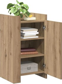 vidaXL Πλαϊνό γραφείο Artisan Oak 45 x 35 x 75 εκ